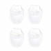 Autumnz -2 Pack Mittens *EYELET* (White)