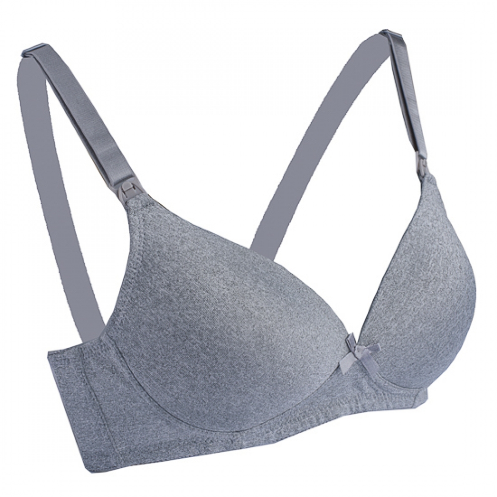 Maya Nursing Bra (No underwire) - Grey *BB - Autumnz