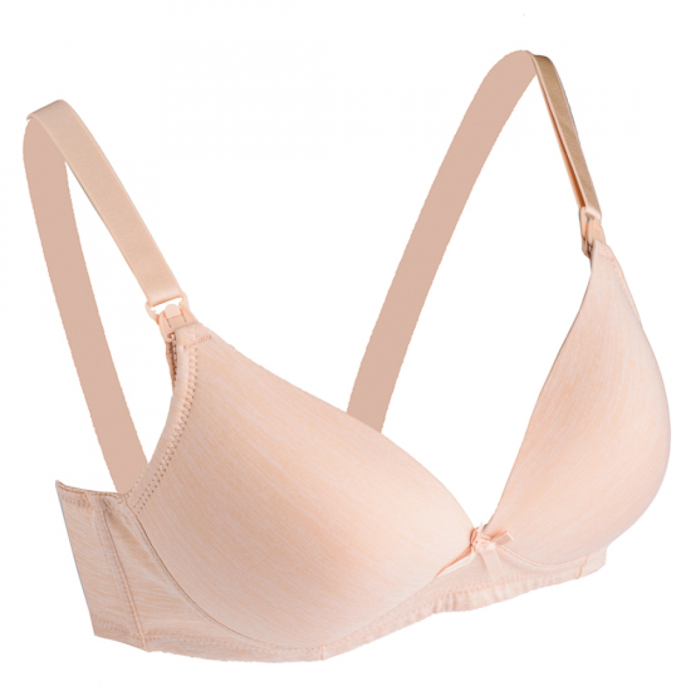 MAYA Nursing Bra (No underwire) - Melange Nude *BB - Autumnz