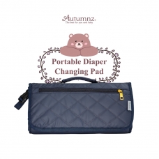 Autumnz Portable Diaper Changing Pad *Midnight Blue Quilt* (BEST BUY) Autumnz Portable Diaper Changing Pad *Midnight Blue Quilt* (BEST BUY)