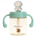 Autumnz PPSU Weighted Straw Cup with Handle *300ml* - Astronaut (Mint)