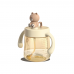 Autumnz PPSU Weighted Straw Cup with Handle *300ml* - Bear (Light Brown)