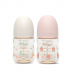 Autumnz - Wide Neck PPSU Baby Feeding Bottle 5oz/150ml (Twin Pack) *Ocean Hug / Cozy Cottage*