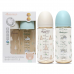 Autumnz - Wide Neck PPSU Baby Feeding Bottle 11oz/330ml (Twin Pack) *Forest Bear / Brave Shark*