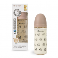 Autumnz - Wide Neck PPSU Baby Feeding Bottle 11oz/330m (B-Single) *Dino*