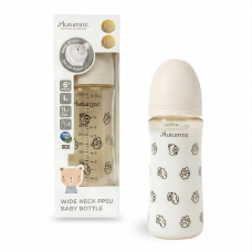 Autumnz - Wide Neck PPSU Baby Feeding Bottle 11oz/330m (B-Single) *Ziggy*