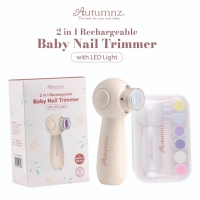 Autumnz - 2 in 1 Rechargeable Baby Nail Trimmer