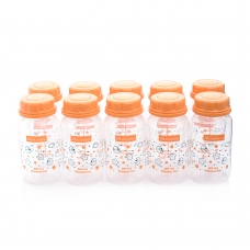 Autumnz - Standard Neck Breastmilk Storage Bottles *5oz* (10 btls) -Sweet Dreams *Orange*