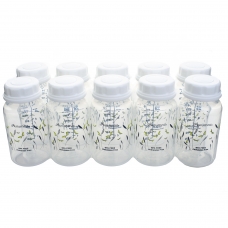Autumnz - Standard Neck Breastmilk Storage Bottles *5oz* White (10 btls) - Spring