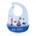 Autumnz Adjustable Soft Silicone Bib *Sail Away* (6m+)