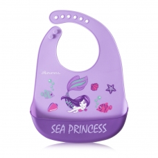Autumnz Adjustable Soft Silicone Bib *Sea Princess* (6m+)