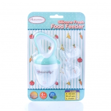 Autumnz Silicone Fresh Food Feeder (Turquoise) *comes with 3 Silicone Sacs S, M & L*