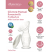 Autumnz - Silicone Manual Breastmilk Collector with Suction Base (FOC Hygiene Cover)