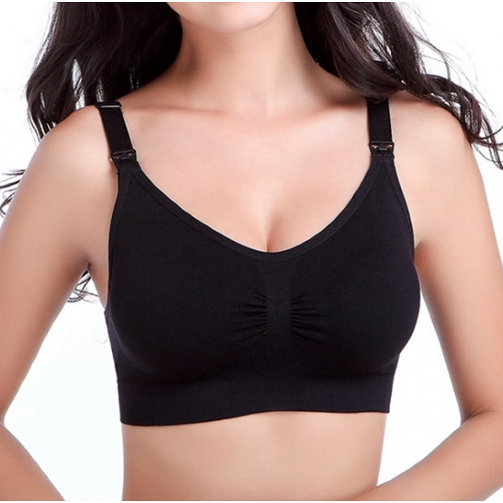 Autumnz - EMBER Seamless Nursing Bra *Rich Black* - BB