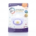 Autumnz Orthodontic Baby Silicone Soother With Hygiene Cover *Hello Sunshine* (Single) *Size S/M/L*