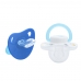 Autumnz Orthodontic Baby Silicone Soother With Hygiene Cover *Rocket/Whale* (Twin Pack) *Size S/M/L*