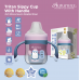 Autumnz Tritan Sippy Cup With Handle (Soft Silicone Spout & Weight Straw) *180ml* - Here Comes The Sun