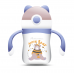 Autumnz Tritan Weighted Straw Cup with Handle *240ml* (Honey Bear)