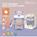 Autumnz Tritan Weighted Straw Cup with Handle *240ml* (Honey Bear)