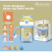 Autumnz Tritan Weighted Straw Cup with Handle *240ml* (My Little Star)