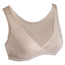 Autumnz - TILIA Bamboo Sleep Bra *w removable cup padding*(NUDE)