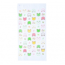 Autumnz - Baby Bath Towel (Smiley Frogs)