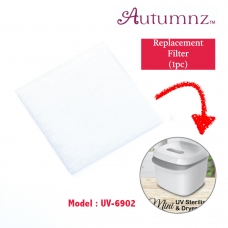 Autumnz - Mini UV Steriliser & Dryer (Model UV-6902) Replacement FILTER  (1 pc) *BEST BUY*