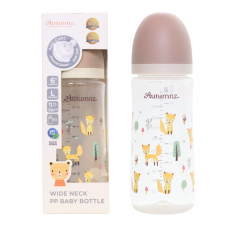Autumnz - Wide Neck PP Baby Bottle 11oz/330ml (Single) *Fox Joy*
