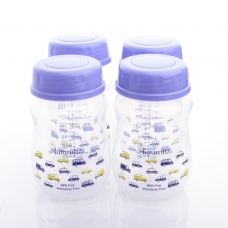 Autumnz-Wide Neck Breastmilk Storage Bottles *7oz* (4 btls) - Buzy Day
