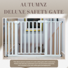 Autumnz - Deluxe Safety Gate (Auto Close & Fits Doorway 75-82cm) *XY-019*