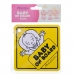 Autumnz - Baby On Board Sign (Happy Ride) *Yellow*