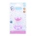 Autumnz Orthodontic Baby Silicone Soother With Hygiene Cover *Daddy's Girl/ Mermaid* (Twin Pack) *Size S/M/L*