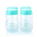 Autumnz-Wide Neck Breastmilk Storage Bottles *7oz* (4 btls) - Moonstar *Turquoise*