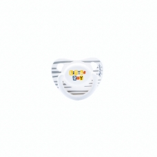 Autumnz Orthodontic Baby Silicone Soother With Hygiene Cover *Little Boy* (Single) *Size S/M/L*