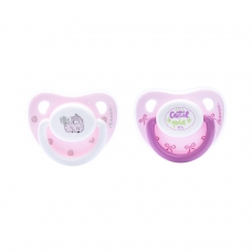 Autumnz Orthodontic Baby Silicone Soother With Hygiene Cover *Cutie Pie/Woolly Llama* (Twin Pack) *Size S/M/L*