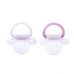 Autumnz Orthodontic Baby Silicone Soother With Hygiene Cover *Cutie Pie/Woolly Llama* (Twin Pack) *Size S/M/L*