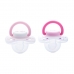 Autumnz Orthodontic Baby Silicone Soother With Hygiene Cover *Joyful Bears Pink / Daddy's Girl* (Twin Pack) *Size S/M/L*
