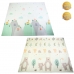 Autumnz - PE Foldable Baby Playmat (Dimension:  200cm x 180cm x 1cm [Size L]) *Hello Bear / Top Of The World*