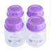 Autumnz - Standard Neck Breastmilk Storage Bottles *2oz* (4 btls) - Heart *Lilac*