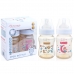 Autumnz - PPSU Wide Neck Feeding Bottle 6oz/180ml (Twin Pack) *Happy Chirpy Birds / My Little Star Pink*