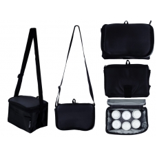 Autumnz - Fun Foldaway Cooler Bag (Black Checks)