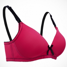 Autumnz - Mystique Nursing Bra (No underwire) -Raspberry/Black