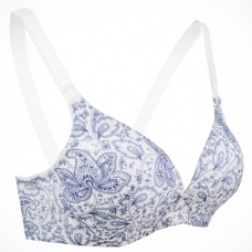 Autumnz - Lauren Nursing Bra (No underwire) - Pansy Blue