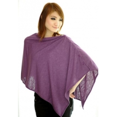 Autumnz Nursing Poncho - Misty Mauve