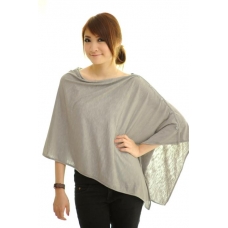 Autumnz Nursing Poncho - Gorgeous Grey