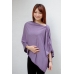 Autumnz Nursing Poncho - Plush Periwinkle