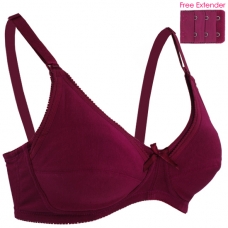 Autumnz - Zoe Maternity/Nursing Bra *FREE EXTENDER* (Maroon)